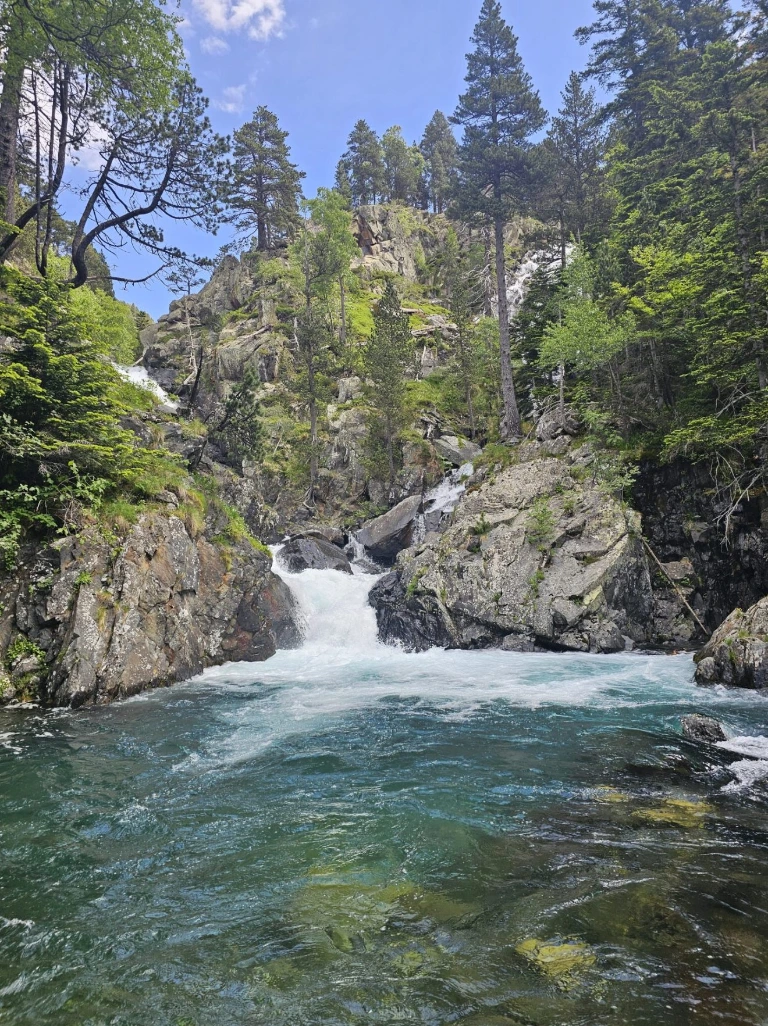 De Gorgas de alba waterfalls